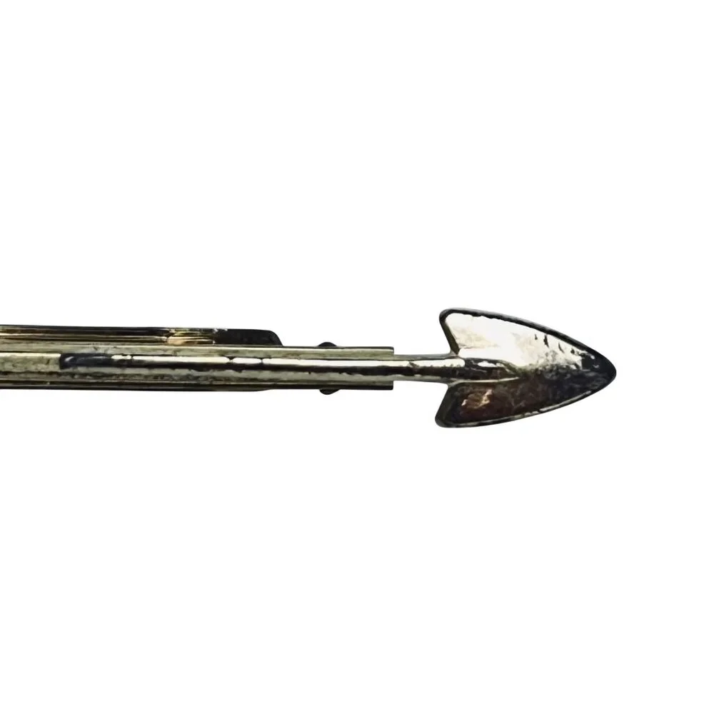 Hickok Initial USA W Gold Tone Tie Bar (6067) - Picture 3 of 5